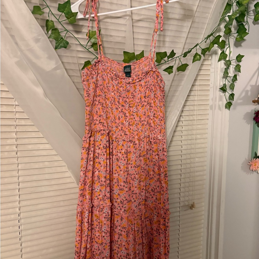 Wild Fable Pink Floral Mini Dress